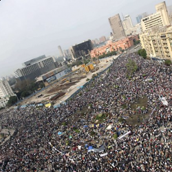 Marcha reúne dois milhões pela derrubada do ditador egípcio