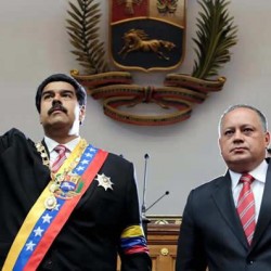 Maduro defende a revolução bolivariana